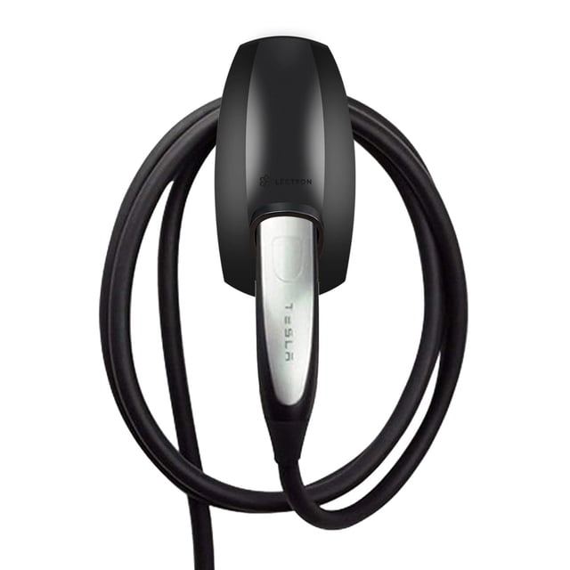 Lectron - Cargador eléctrico para vehículo de pared y soporte de cable para Tesla (NACS)