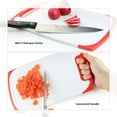 thumbnail image 4 of Belwares Plastic Cutting Boards Set of 3, with Non-Slip Feet & Deep Drip Juice Groove, 4 of 6