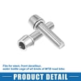 thumbnail image 5 of Unique Bargains 4 Pcs Tapered Bolts Screws for MTB Bike Bicycle Stem M5x20mm Socket Head Cap Bolts Steel Silver Tone, 5 of 6