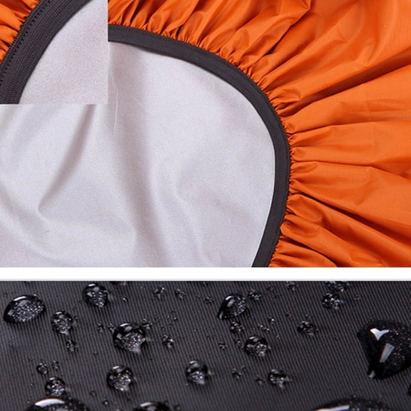 CTIRCHIU Waterproof Bag Cover Orange Durable Nylon for Backpack Camping and Hiking