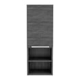 thumbnail image 7 of 32" High Single Door Cabinet - Smokey Oak, Two Interior Shelves, Easy Installation, 7 of 7
