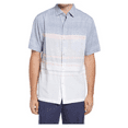 thumbnail image 7 of Tommy Bahama Oceana Stripe Camp Shirt (Color: Blue Allure, Size S), 7 of 7