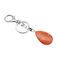thumbnail image 2 of 1 Unid de Llavero de Aleción + Gema Artificial Organizador de llaves de Proteccion Duradero , rojo Fernando colgante de llavero de piedras preciosas, 2 of 8