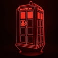 thumbnail image 2 of Luz nocturna LED 3D Doctor Who que cambia de color, 2 of 2