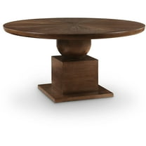 Meridian Furniture Rishal Oak Veneer Dining Table