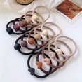 thumbnail image 1 of HLONK 15PCS Vintage Frosted Hair Ropes Set - Soft  High Elastic  Versatile Ponytail Hair Scrunchies for Casual Styling - Gentle on Hair  Easy to Use  and Comfortable to Wear, 1 of 6