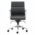 thumbnail image 2 of Zuo Modern Engineer Low Back Office Chair in Black, 2 of 4