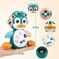 thumbnail image 2 of Vanmor Musical Crawling Toys Penguin, Learning Moving Walking Dancing Toy with Music & Lights for Birthday Gifts, 2 of 6