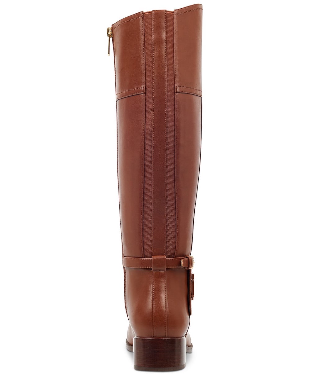 Tommy Hilfiger Womens Merritt Almond Toe Knee High Fashion Boots 
