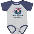 thumbnail image 3 of Inktastic Mimi and Pappy Love Me Baby Boy Boys Baby Bodysuit, 3 of 5