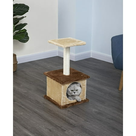 UPC: 0810602021576 | Homessity Light Weight Economical Cat Tree