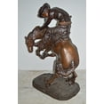 thumbnail image 3 of Giant Rattlesnake A Frederic Remington Replica Size: 36" x 30" x 60"H, 3 of 11