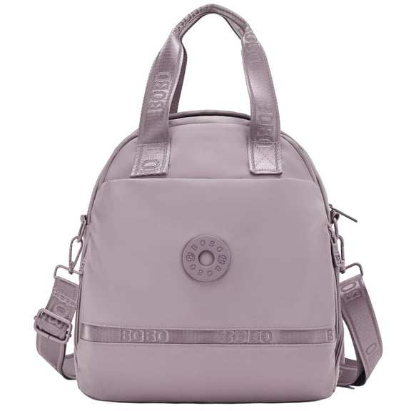 Atrufo Tote Bag for Women - Large Capacity Nylon Work Commuter Bag with Multiple Compartments & Hidden Secure Zipper, Durable Waterproof Tote for Office, Shopping, Short Trips - Light purple