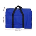 thumbnail image 2 of Unique Bargains Sac de Rangement Capacité 40L avec Fermetures Éclair Sacs de Déménagement, Bleu, 2 of 5