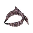 thumbnail image 5 of Unique Bargains 1 Pc Retro Bow Headbands for Women Black Pink, 5 of 6