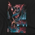 thumbnail image 2 of Batman T-Shirt Dark Knight Panels Unisex Graphic Tee For Men & Women, 2 of 7