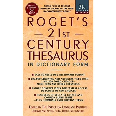 Roget's 21st Century Thesaurus, Third Edition (21st Century Reference), Pre-Owned (Paperback)