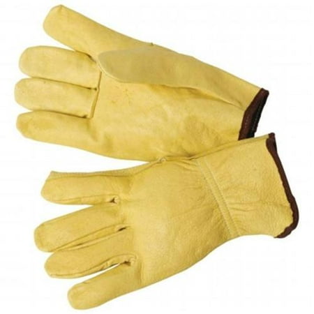 Maxam® Solid Genuine Leather Work And Driving Gloves - GFDWGLV