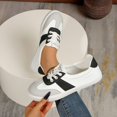 thumbnail image 5 of Women's Loafers with Flexible Outsole for Natural Bend Women's Casual Shoes Breathable Comfortable Lace Up Sneakers For Daily Wear Lightweight Soft Sole Versatile Design For All Seasons, 5 of 9