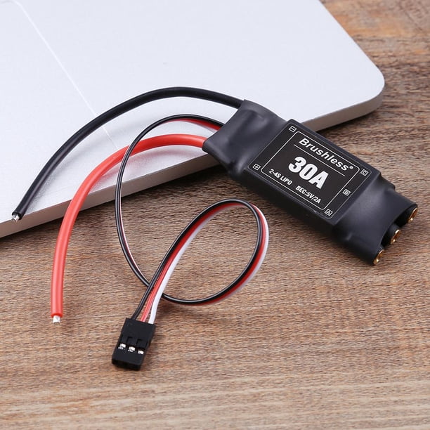 Conector Esc Controlador de velocidad del Motor sin escobillas XXD 30A ESC para