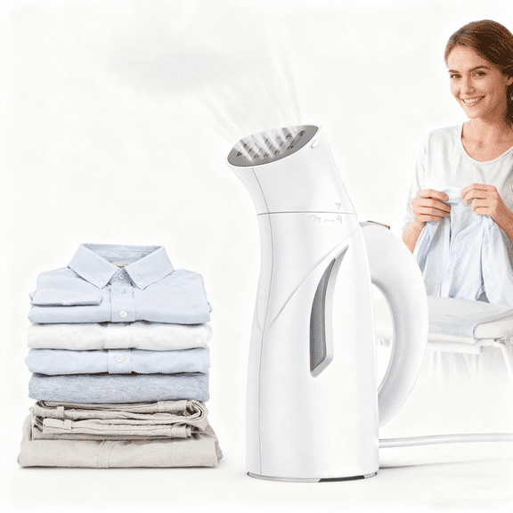 Steamer for Clothes, Handheld Steamer for Garment, Portable Steamer,700W Strong Penetrating Travel Iron Removes Wrinkles on Clothes and Fabric 240ml Big Capacity for Office and Travel