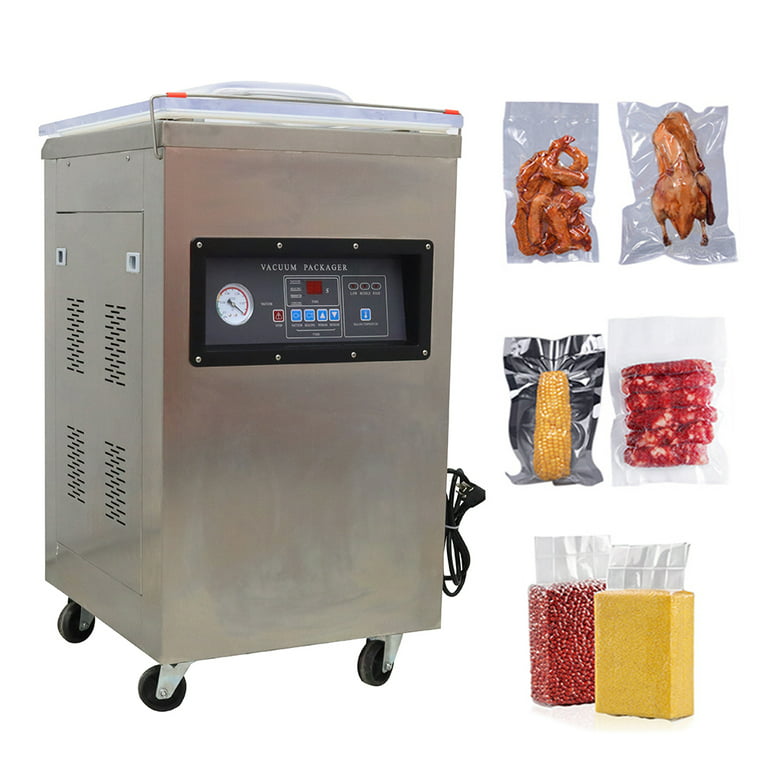 TECHTONGDA Single Chamber Vacuum Packaging Machine Stainless Steel Food  Sealer DZ400 （Packing Speed1-3T/Min）