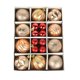 thumbnail image 1 of Adorno De Bolas Navideñas - Bolas Navideñas Irregulares Inastillables De 60 Mm / 30 Mm, 26 Piezas, 1 of 5