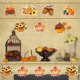 thumbnail image 2 of 32Pcs Fall Tree Decorations Ornaments  Happy Thanksgiving Day Hanging Decorations for Home Office Small Tree Decor with Turkey Pumpkin Maple Leaf Fall Acorn Autumn Party Supplies, 2 of 7