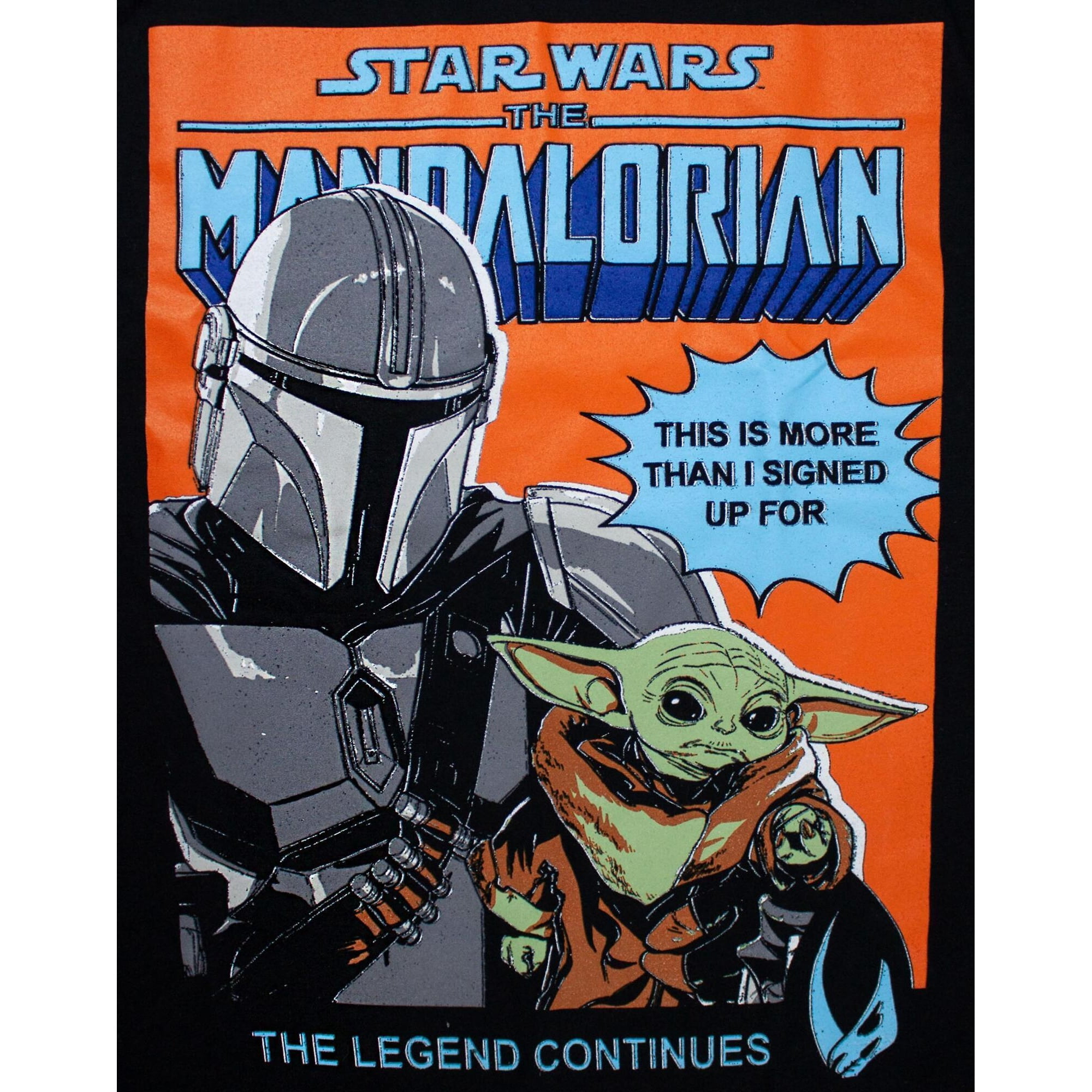 Playera baby yoda hombre sale