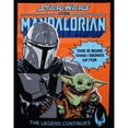 thumbnail image 3 of Star Wars - Camiseta Póster Baby Yoda Hombres (Negro), 3 of 4