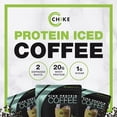 thumbnail image 4 of CHIKE Mocha Mint Café helado alto en proteínas, 20 g de proteína, 2 tragos de espresso, 1 g de azúcar, apto para cetogénicos y sin gluten, 14 porciones (14,8 onzas), 4 of 5