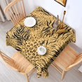 thumbnail image 2 of Animal Print Pattern Square Tablecloth,Waterproof Square Table Cover,Wipeable Spillproof Washable Table Cover for Home Kitchen Party Decor 60"x60"(152x152cm), 2 of 6