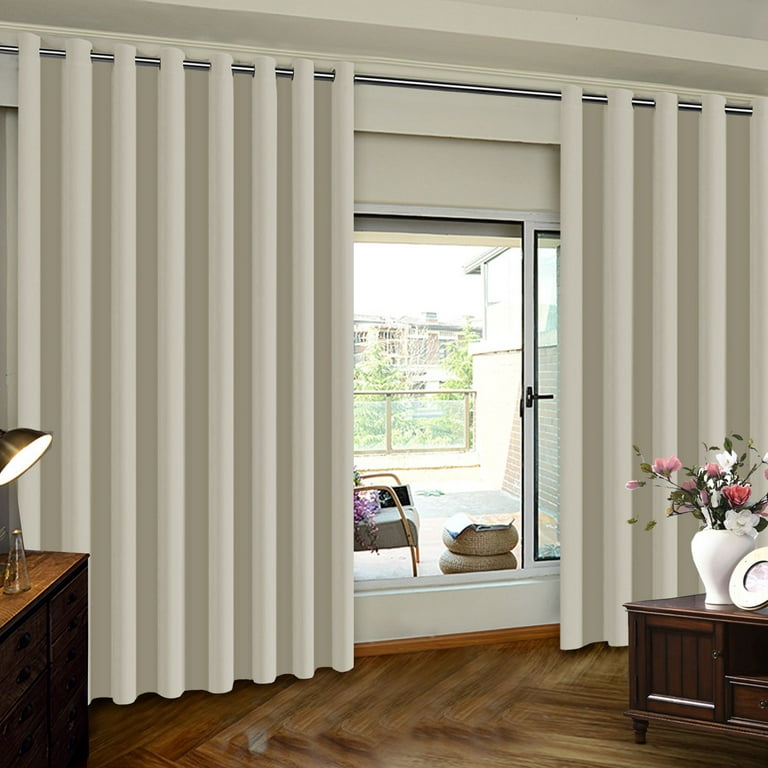 Extra Wide Patio Door Curtains Thermal