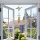 thumbnail image 5 of Campanas  Linda decoración de jardín en mariposa interior s de cumpleaños Tubo de aluminio verde Gloria Campanas de viento, 5 of 8