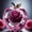 Apple Rose, variant on BYGFHLYW Pink Crystal Apple with Purple Rose Diamond Art Kits for Adults,Diamond Painting Kits for Beginner, Home Wall Decor 14x 14 in