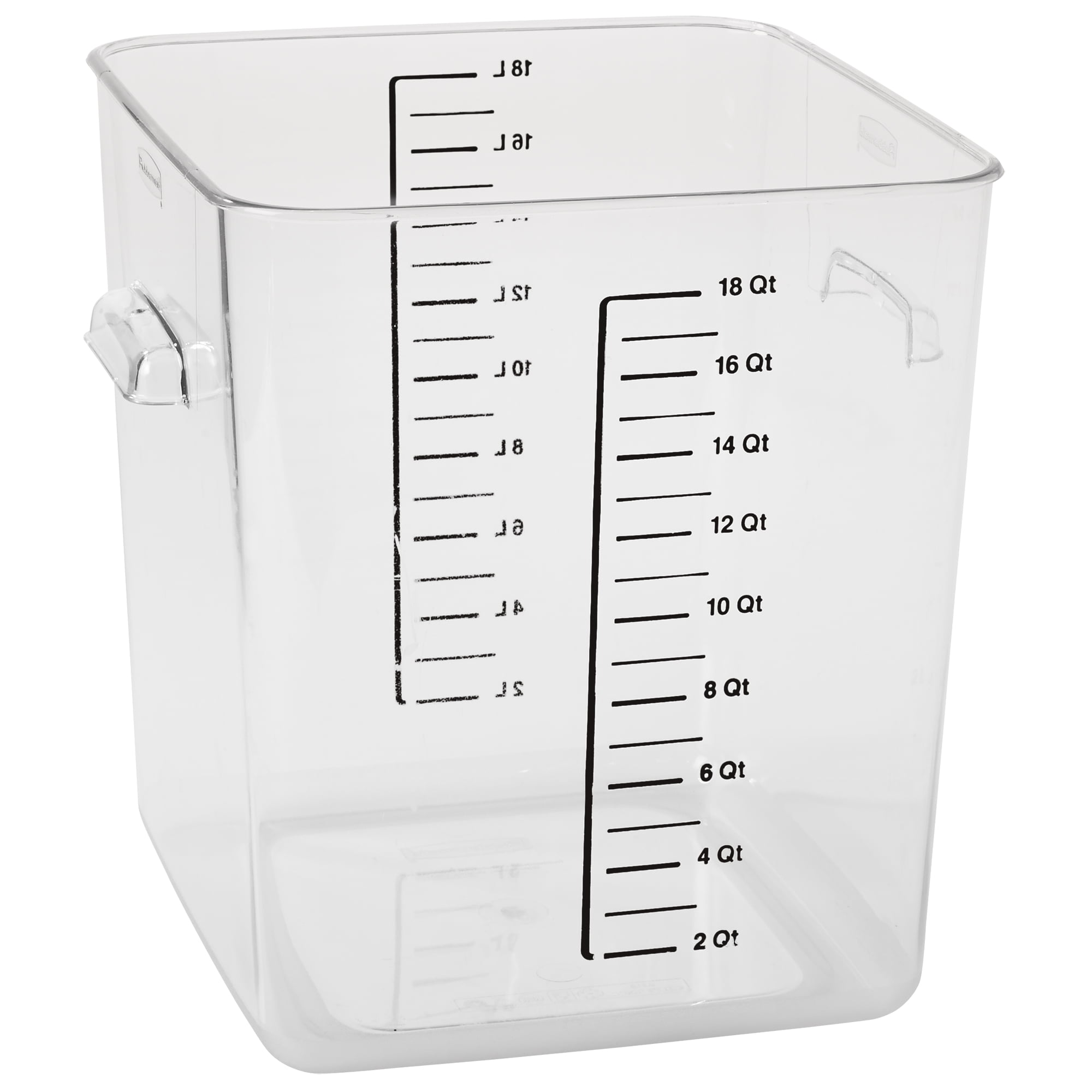 Rubbermaid Rubbermaid(R) Space Saving Square Container Capacity 17 L