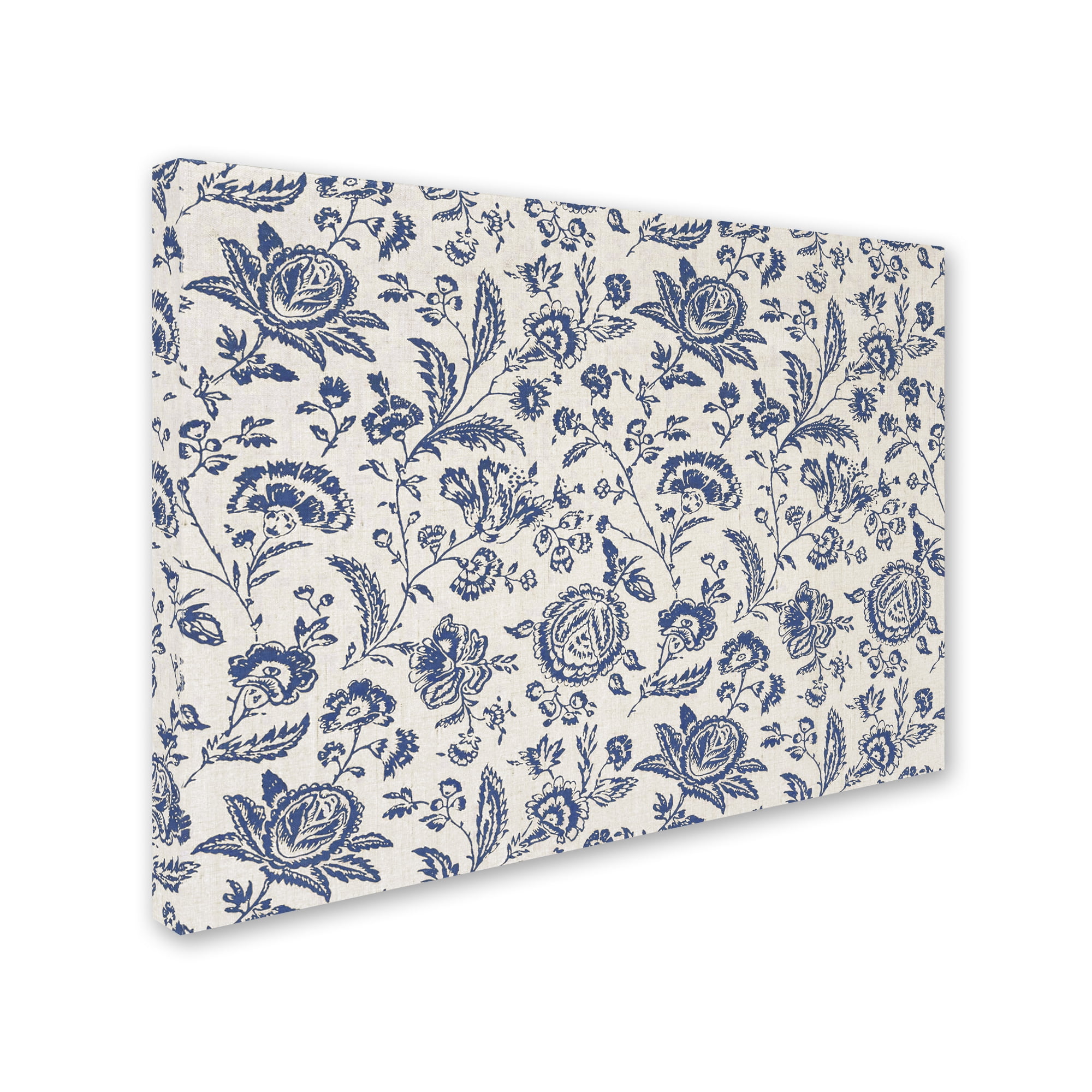 Trademark Fine Art "Toile Fabrics IX" Canvas Art by Color Bakery