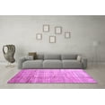 thumbnail image 3 of Ahgly Company Indoor Rectangle Abstract Purple Contemporary Area Rugs, 2' x 4', 3 of 4