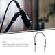 thumbnail image 5 of Cable convertidor de audio de 6,35 hembra a 3,5 macho (plateado), 5 of 6