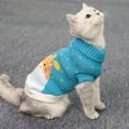 thumbnail image 2 of Zhuge Ropa para perros, suéter de invierno para cachorros, camisa cálida y gruesa, suave, A50, XL, 2 of 3