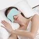 thumbnail image 3 of Fiudx Liquidación De Ofertas Flash Antifaz Para Dormir Máscara De Viaje Suave Opaca De Seda Con Correa Antifaz Para Dormir, 3 of 6