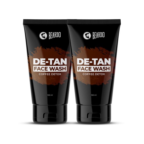 Beardo Nettoyant pour le Visage DeTan, 100 ml Chacun (Lot de 2)