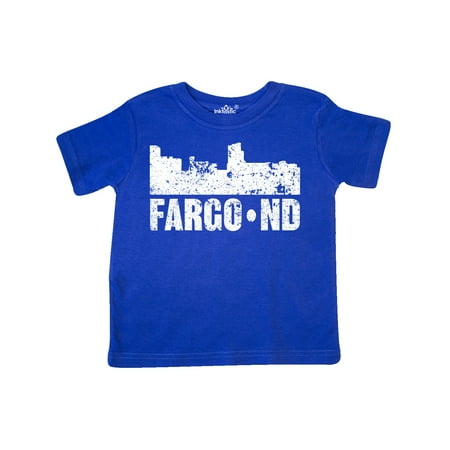 

Inktastic Fargo Skyline Grunge Gift Toddler Boy or Toddler Girl T-Shirt