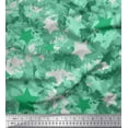 thumbnail image 1 of Soimoi polyester Crepe Fabric Star & Camouflage Print Fabric by the Yard 42 Inch Wide, 1 of 1