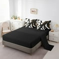 thumbnail image 3 of Erosebridal Futuristic Stripe Bedding Full Size, Abstract Geometric Bedding Sets Full Size, Minimalism Decor, Reversible, 3 of 5