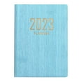 thumbnail image 2 of facefd Notebook Week Calendar Pocket Notebooks Lightweight Portable Diary Cahier School Business Academic Student Teacher Blue, 2 of 9