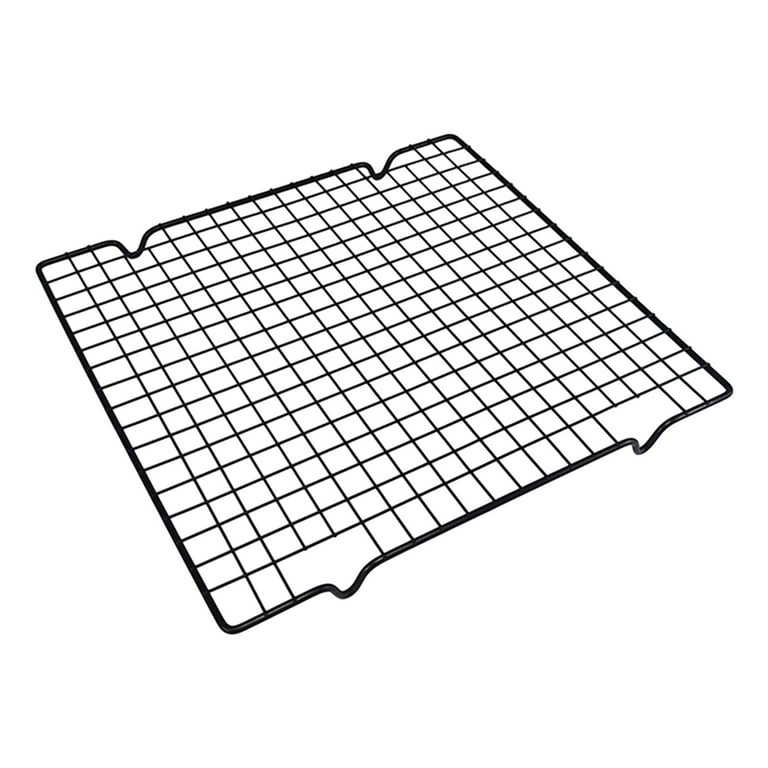 flameer Baking Cooling Rack Cake Cooling Tray Heavy Duty Grid Cake Cooling Wire Roasting 28cmx25cmx2cm Walmart