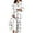 White, variant on Womens Valentines Pajamas Sets Long Sleeve Button Down Shirts and Casual Pants Comfortable 2 Piece Home Sleepwear for Women White L