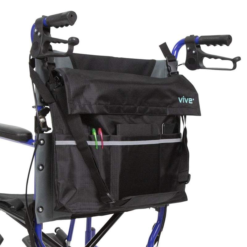 Vive Vive Wheelchair Bag Wheel Chair Storage Tote Accessory for