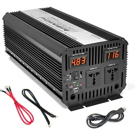 Pyle Pinv3300 Power Inverter - Input Voltage: 12 V Dc  